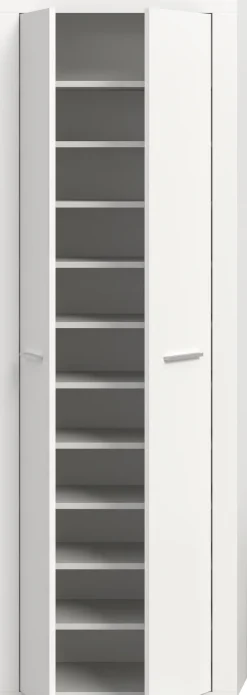 OTTO home Schuhschrank »AOSTA, Höhe 191cm, 2 Türen, 10 Einlegeböden, 11 Fächer« in verschiedenen Farbausführungen erhältlich, individuell kombinierbar, 1 Stk. tlg.