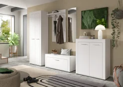 OTTO home Schuhschrank »AOSTA, Höhe 191cm, 2 Türen, 10 Einlegeböden, 11 Fächer« in verschiedenen Farbausführungen erhältlich, individuell kombinierbar, 1 Stk. tlg.