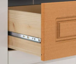 OTTO home Schuhschrank »Basilico« aus massiver Kiefer, FSC®, Breite 90 cm, mit Schublade, Kassettenoptik