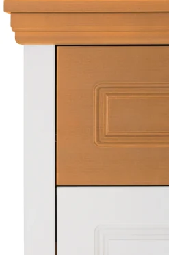 OTTO home Schuhschrank »Basilico« aus massiver Kiefer, FSC®, Breite 90 cm, mit Schublade, Kassettenoptik