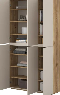 OTTO home Schuhschrank »Criss moderner Griffloser Stauschrank, Allzweckschrank, Schuhkommode« Mehrzweckschrank,Breite 105 cm, inclusive 12 verstellbare Einlegeböden
