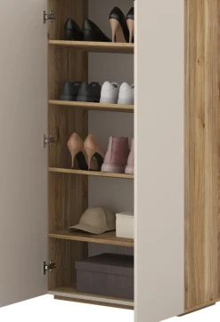 OTTO home Schuhschrank »Criss moderner Griffloser Stauschrank, Allzweckschrank, Schuhkommode« Mehrzweckschrank, Breite 70 cm, inclusive 4 verstellbare Einlegeböden