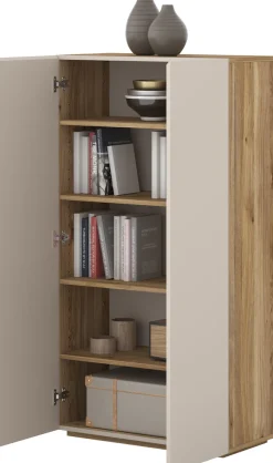 OTTO home Schuhschrank »Criss moderner Griffloser Stauschrank, Allzweckschrank, Schuhkommode« Mehrzweckschrank, Breite 70 cm, inclusive 4 verstellbare Einlegeböden