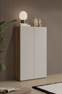 OTTO home Schuhschrank »Criss moderner Griffloser Stauschrank, Allzweckschrank, Schuhkommode« Mehrzweckschrank, Breite 70 cm, inclusive 4 verstellbare Einlegeböden