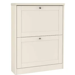 OTTO home Schuhschrank »Heide« Breite 70 cm, mit 2 Klappen und Facettenfront