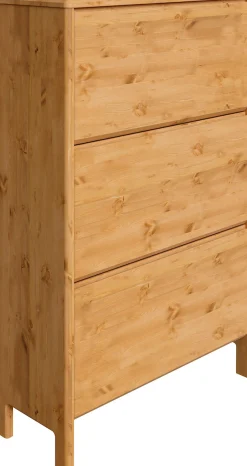 OTTO home Schuhschrank »Luven« FSC® zertifiziertes Massivholz, mit 3 Klappen