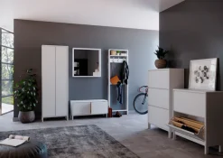 OTTO home Schuhschrank »Luven« FSC® zertifiziertes Massivholz, mit 2 Klappen