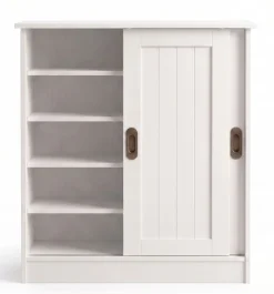OTTO home Schuhschrank »Malmö Schuhkommode mit Schiebetüren« B/T/H: 77/37/89 cm,aus massiver FSC®-zertifizierter Kiefer,Breite 77 cm
