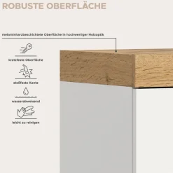 OTTO home Schuhschrank »MAMBO, TOPSELLER!, Höhe 179 cm, 2 Türen, 9 Einlegeböden« 1 Stk. tlg. Schuhschrank, Schuhkommode, Flur, Diele
