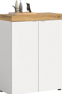 OTTO home Schuhschrank »MAMBO II, Breite 77 cm, 2 Türen, 5 Einlegeböden« 1 Stk. tlg. Schuhschrank, Schuhkommode, Flur, Diele
