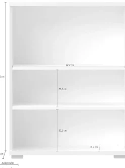 OTTO home Schuhschrank »Piano« (H/B/T): 101/76/35cm,UV lackiert, hochglänzend, Soft-Close Funktion