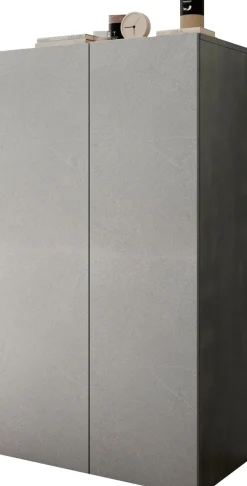 OTTO home Schuhschrank »Pratiko Breite 63 cm, Höhe 114 cm, Schuhregal mit 6 Ebenen,« Schuhkommode, 2 Türen, Platz für bis zu 15 Paar Schuhe