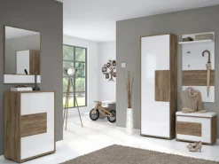 OTTO home Schuhschrank »Stela« (H/B/T): 94,1/62,4/35,7cm,mit Push-to-open-Funktion und weiss UV-lackierte Front