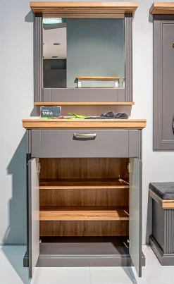 OTTO home Schuhschrank »Tara« (H/B/T): 102/86/38cm,hochwertig UV lackiert, Soft-Close-Funktion