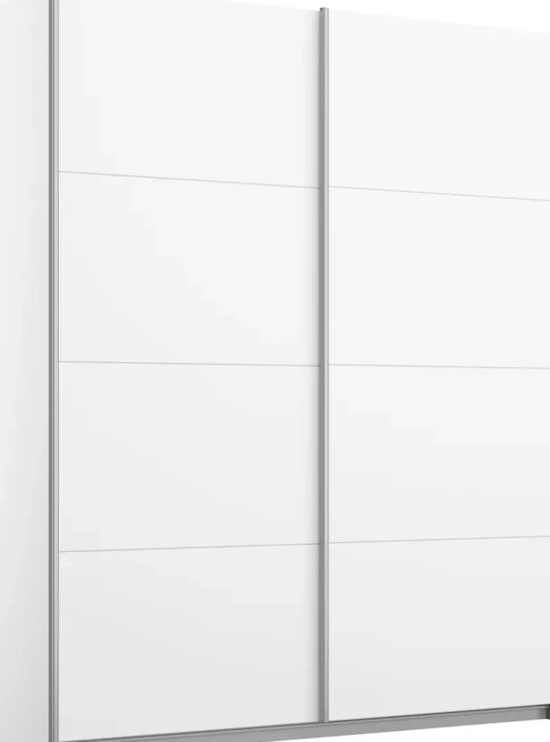 OTTO home Schwebetürenschrank »Kleiderschrank Schrank Garderobe Schlafzimmerschrank THANOS« 3 verschiedene Ausstattungen BASIC/CLASSIC/PREMIUM (inkl. SOFT-CLOSE),Optional mit Spiegel, Metall-Griffleisten alufarben MADE IN GERMANY