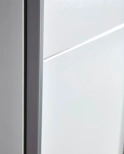 OTTO home Schwebetürenschrank »Kleiderschrank Schrank Garderobe Schlafzimmerschrank THANOS« 3 verschiedene Ausstattungen BASIC/CLASSIC/PREMIUM (inkl. SOFT-CLOSE),Optional mit Spiegel, Metall-Griffleisten alufarben MADE IN GERMANY