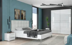 OTTO home Schwebetürenschrank »Piano, FSC-zertifiziert, mit Einlegeböden und Kleiderstangen« in 3 Breiten, 224cm hoch, mit verchromten Aufleistungen,UV lackiert, hochglänzend, mit Soft-Close Funktion, in beige oder weiß