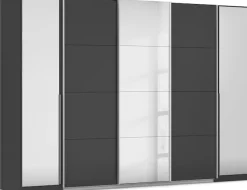 OTTO home Schwebetürenschrank »Dreh-/Schwebetürenschrank Kleiderschrank Familie, Agordo« (B/H/T ca. 301x210X62cm, viele Farben & auch mit Spiegeln erhältlich),