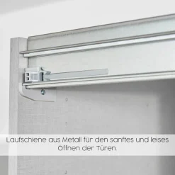 OTTO home Schwebetürenschrank »Dreh-/Schwebetürenschrank Kleiderschrank Familie, Agordo« (B/H/T ca. 301x210X62cm, viele Farben & auch mit Spiegeln erhältlich),