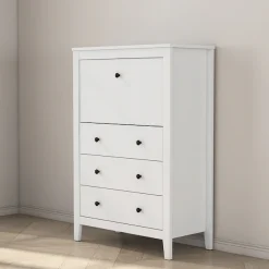 OTTO home Sekretär im Landhausstil,(B/T/H): 80/39,5/119,6 cm