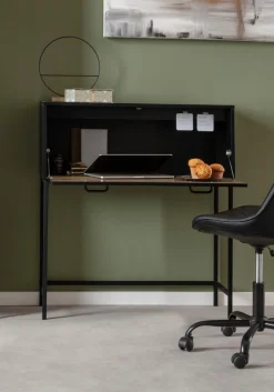 OTTO home Sekretär »Rocco« Breite 90 cm,Klappe mit Magnet Verschluß