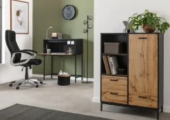 OTTO home Sekretär »Rocco« Breite 90 cm,Klappe mit Magnet Verschluß