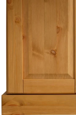OTTO home Sekretär »Rosi im Landhausstil« Schreibtisch aus Massivholz, mit Vitrine, in 2 Breiten
