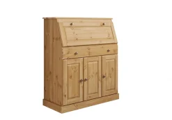 OTTO home Sekretär »Rossi« aus massiver Kiefer, variabel verstellbare Einlegeböden, Breite 97 cm