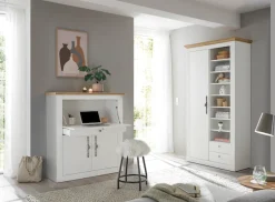 OTTO home Sekretär »Westminster, PC-Schrank mit klappbarer Tischplatte, Schreibtisch« Home-Office-Schreibtisch, Monitor-/Laptopfach, mit Kabelkanal