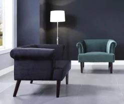 OTTO home Sessel »Charlie« Loungesessel mit Wellenunterfederung