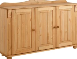 OTTO home Sideboard »Adele« Kommode, 3-türig, Breite 130 cm, aus massiver Kiefer, FSC®