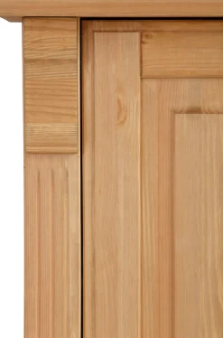 OTTO home Sideboard »Anna« Gesamtmaße (B/T/H): ca. 140/44/88 cm,Kommode, Breite 140 cm, 4 Schubladen, 2 Türen, Massivholz, FSC®