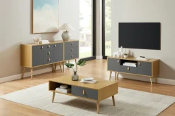 OTTO home Sideboard »Avril« Korpus aus Melamin & MDF, ABS-Kunststoff Kanten, Soft-Close-Funktion