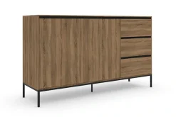 OTTO home Sideboard »Bari« Kommode mit 2 Türen und 3 Schubkästen, Breite 140 cm