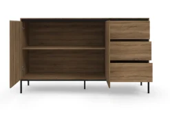 OTTO home Sideboard »Bari« Kommode mit 2 Türen und 3 Schubkästen, Breite 140 cm