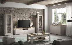 OTTO home Sideboard »Country Breite 164 cm, Kommode mit 3 Türen, Anrichte im« Landhausstil, viel Stauraum, mit Metallgriffe, MDF Rahmen