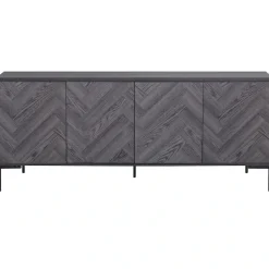 OTTO home Sideboard »Eadwine« Kommode, Push-to-open, Türen mit Fischgräten Muster, Breite 175 cm