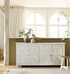 OTTO home Sideboard »Fenris« Kommode aus massiven Mangoholz, Breite 175 cm
