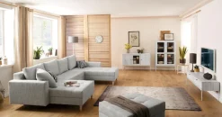OTTO home Sideboard »Freya« Kommode mit 2 Holztüren, aus Massivholz, Breite 130 cm
