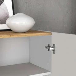 OTTO home Sideboard »GARDA, Kommode, Schrank, untere Türen mit Push-to-Open, Made in Italy« 1 Stk. tlg. Hochglanzlackierte Fronten, 4 Türen, 2 Schubladen, grifflos, B 200 cm