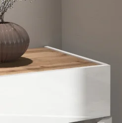 OTTO home Sideboard »Garda Kommode, Schrank, 4 Türen mit Push-to-Open, Made in Italy« Hochglanzlackierte Fronten,2 Schubladen, grifflos Breite 160,1 cm