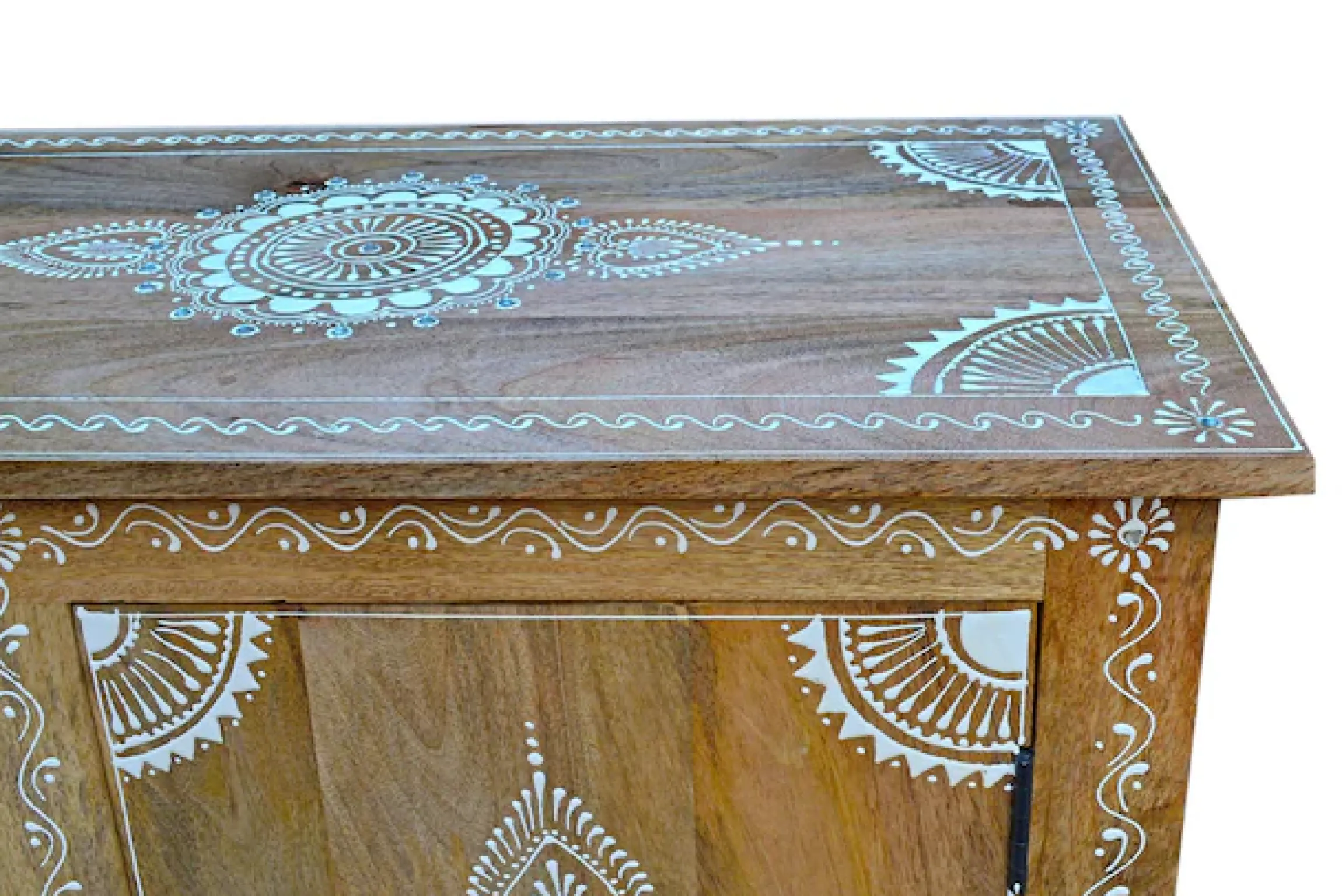 OTTO home Sideboard »Gullaba« Kommode, Hand bemalt, Breite 140 cm
