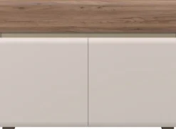 OTTO home Sideboard »Invictus, Kommode Breite 118 bzw.176 cm, T/H:45/85cm« Soft-Close Funktion, höhenverstellbare Füße,2trg. bzw. 3trg, mit 1 oder 3 Schubladen, grifflose Fronten