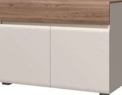 OTTO home Sideboard »Invictus, Kommode Breite 118 bzw.176 cm, T/H:45/85cm« Soft-Close Funktion, höhenverstellbare Füße,2trg. bzw. 3trg, mit 1 oder 3 Schubladen, grifflose Fronten