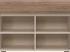 OTTO home Sideboard »Invictus, Kommode Breite 118 bzw.176 cm, T/H:45/85cm« Soft-Close Funktion, höhenverstellbare Füße,2trg. bzw. 3trg, mit 1 oder 3 Schubladen, grifflose Fronten