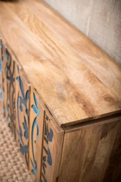 OTTO home Sideboard »Layer« Kommode mit 4 dekorativen Türen, Breite 177 cm