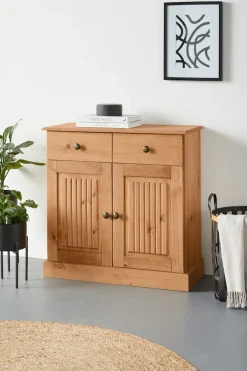 OTTO home Sideboard »Liotta« Kommode mitverstellbaren Einlegeboden, massives Kiefernholz
