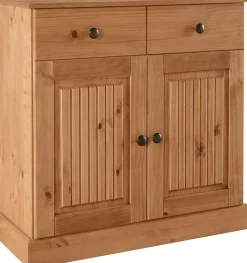 OTTO home Sideboard »Liotta« Kommode mitverstellbaren Einlegeboden, massives Kiefernholz