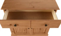 OTTO home Sideboard »Liotta« Kommode mitverstellbaren Einlegeboden, massives Kiefernholz