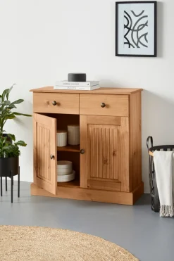 OTTO home Sideboard »Liotta« Kommode mitverstellbaren Einlegeboden, massives Kiefernholz